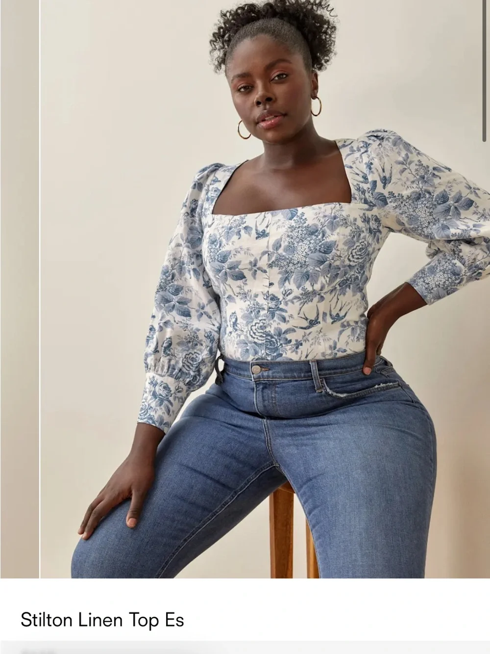 Reformation square neckline
